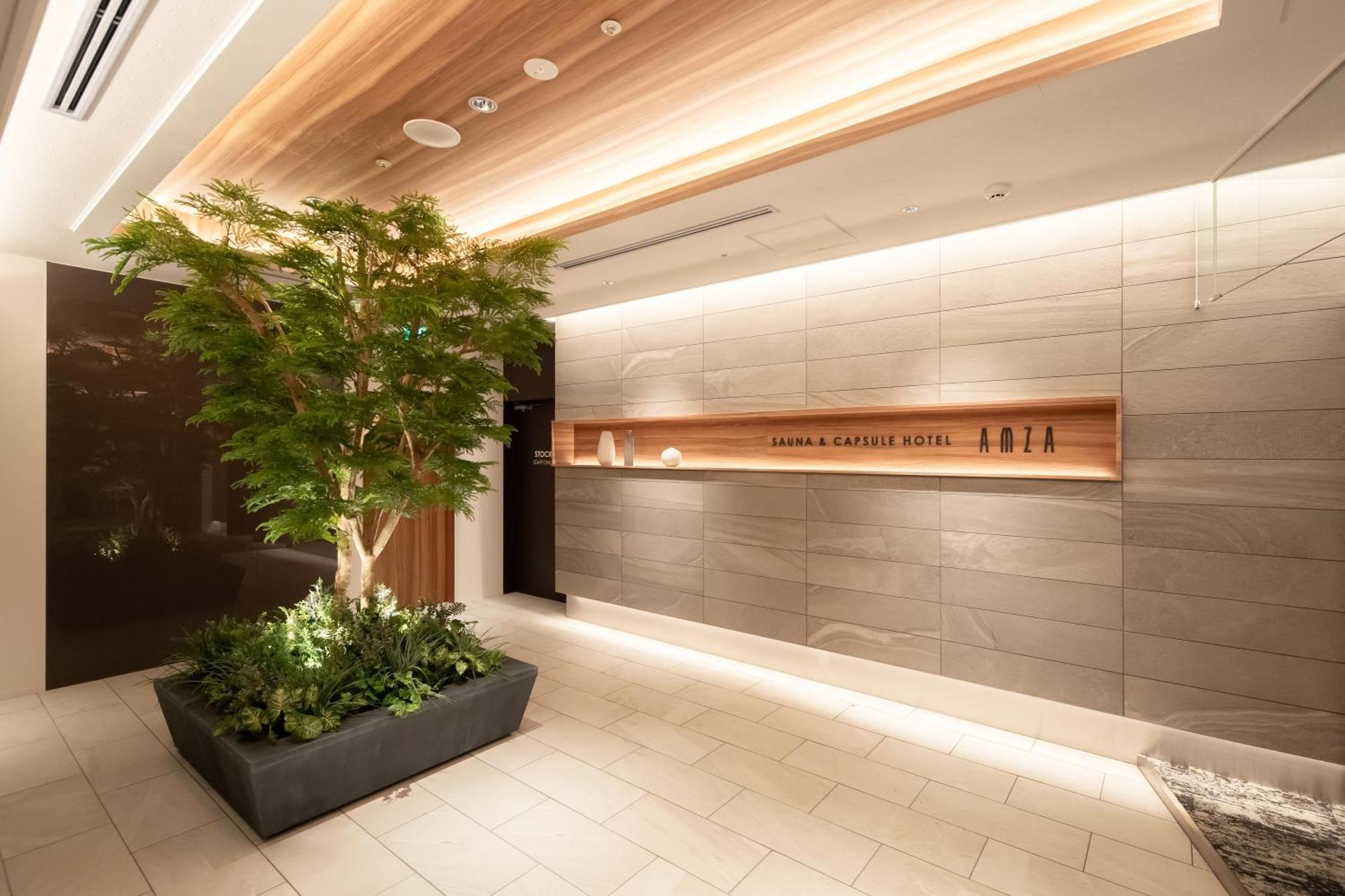Hotel cápsula Sauna & Capsule Amza Osaka